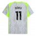 Manchester City Jeremy Doku #11 Tredjedrakt 2025-26 Korte ermer